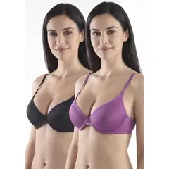 KAYSER - Pack 2X Sosten Push Up Microfibra P250.022-MOR