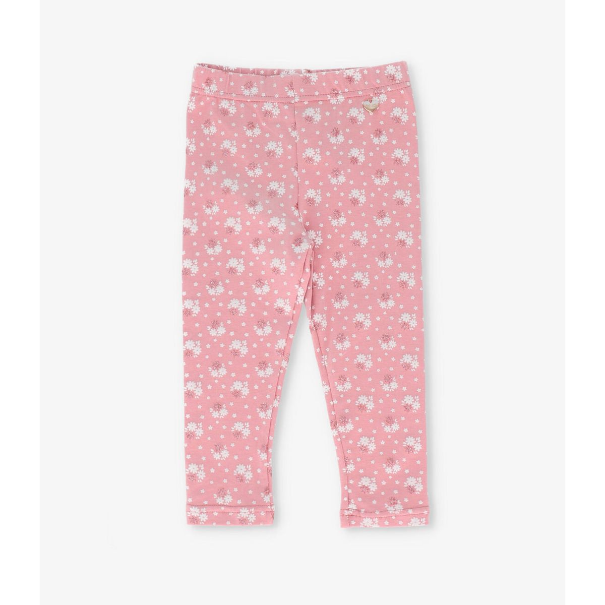 4KIDS - Calza bebé con flores rosado 4 Kids