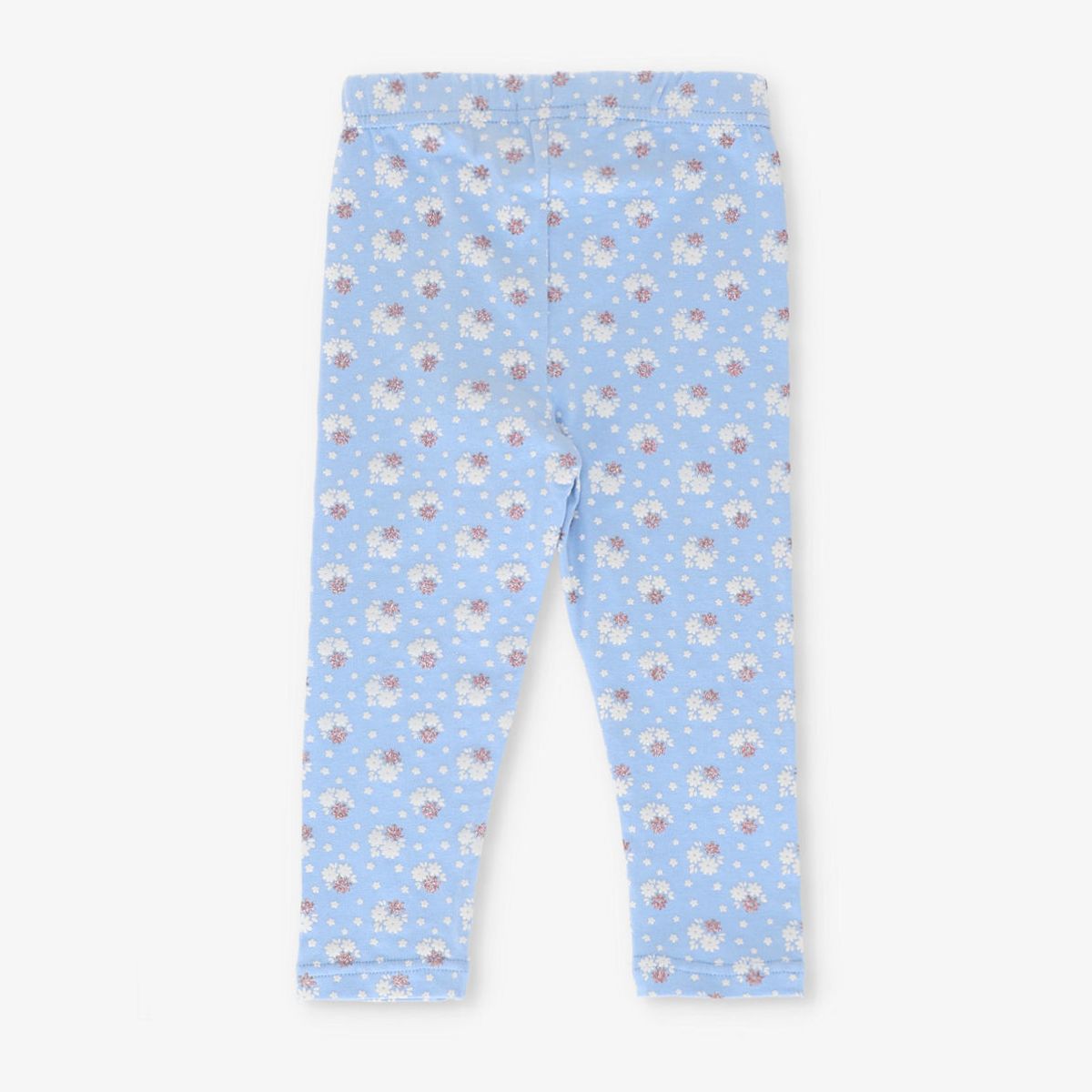 4KIDS - Calza bebé con flores celeste 4 Kids