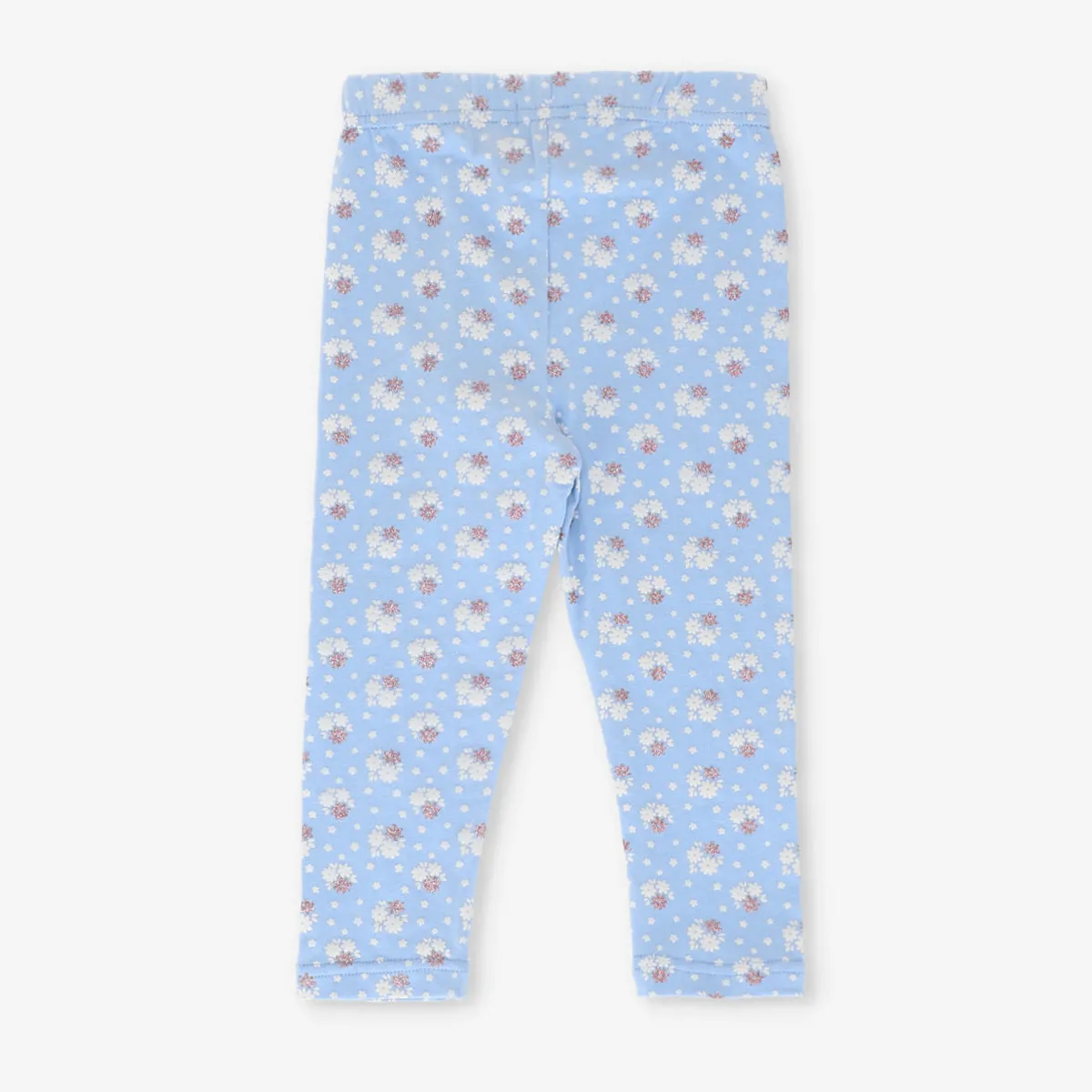 4KIDS - Calza bebé con flores celeste 4 Kids