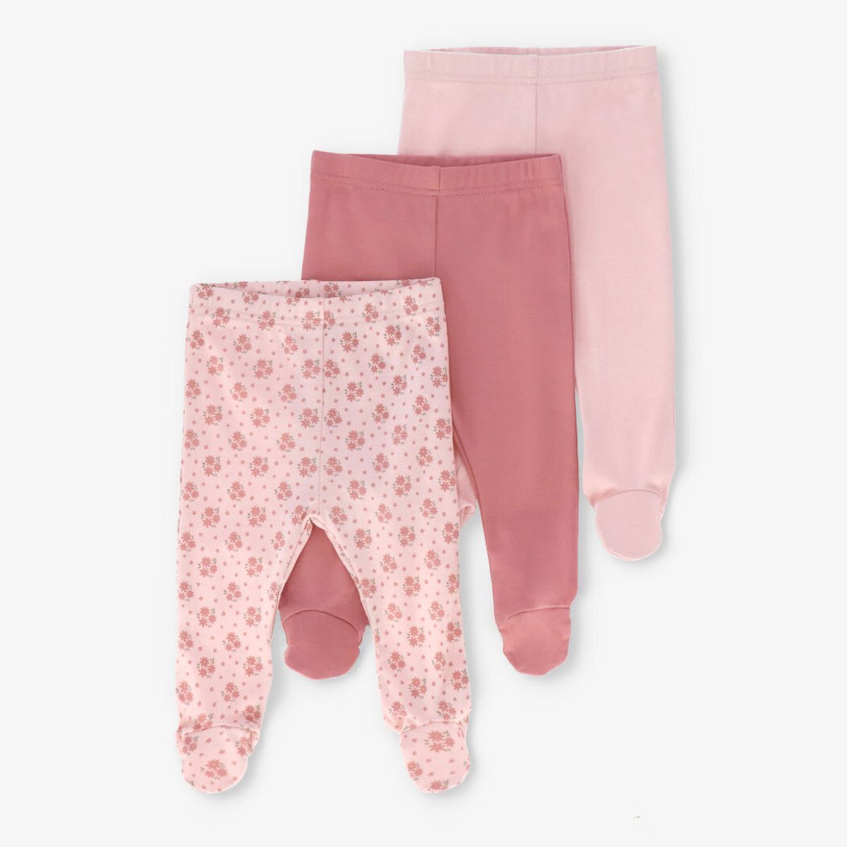 4KIDS - Calza recién nacida 3 unidades rosado 4 Kids