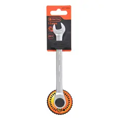 TACTIX - LLAVE PUNTA CORONA CON CHICHARRA METRICA DE 11 MM