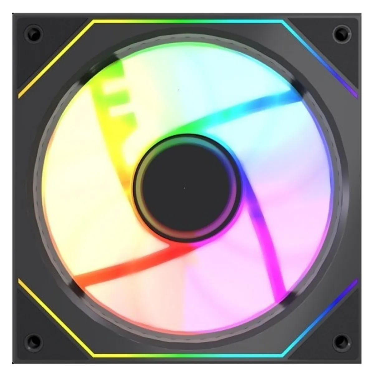 GENERICO - Ventilador 12 cm AirFlow M57 MOLEX Auto RGB Fan OEM Regular