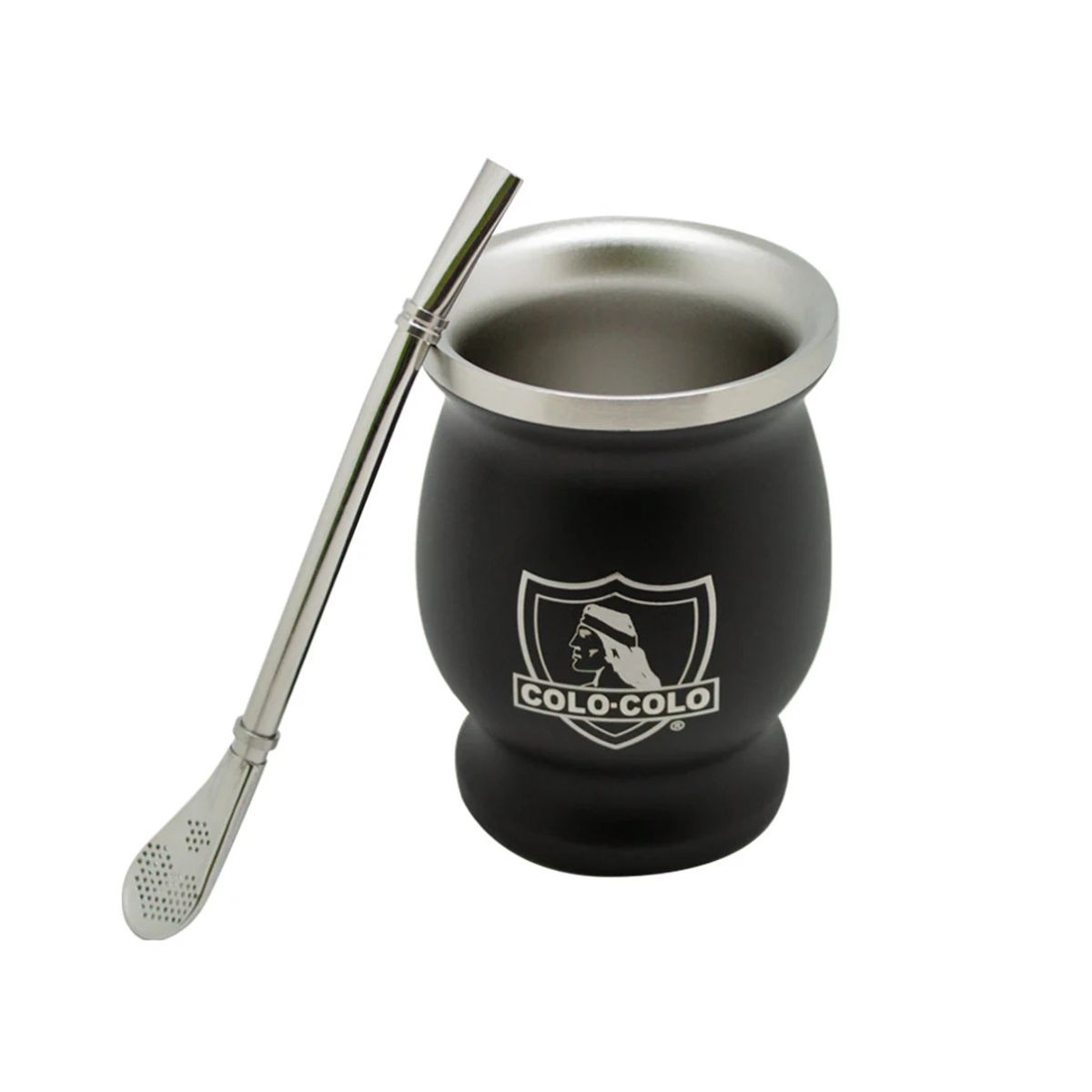 COLO COLO - Mate Colo-Colo + Bombilla 200 Ml