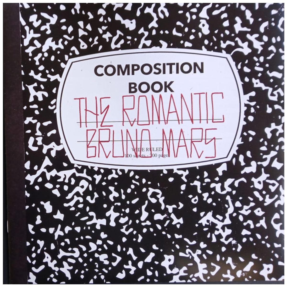 HITWAY MUSIC - BRUNO MARS - THE ROMANTIC WLIRIC BOOK - VINILO