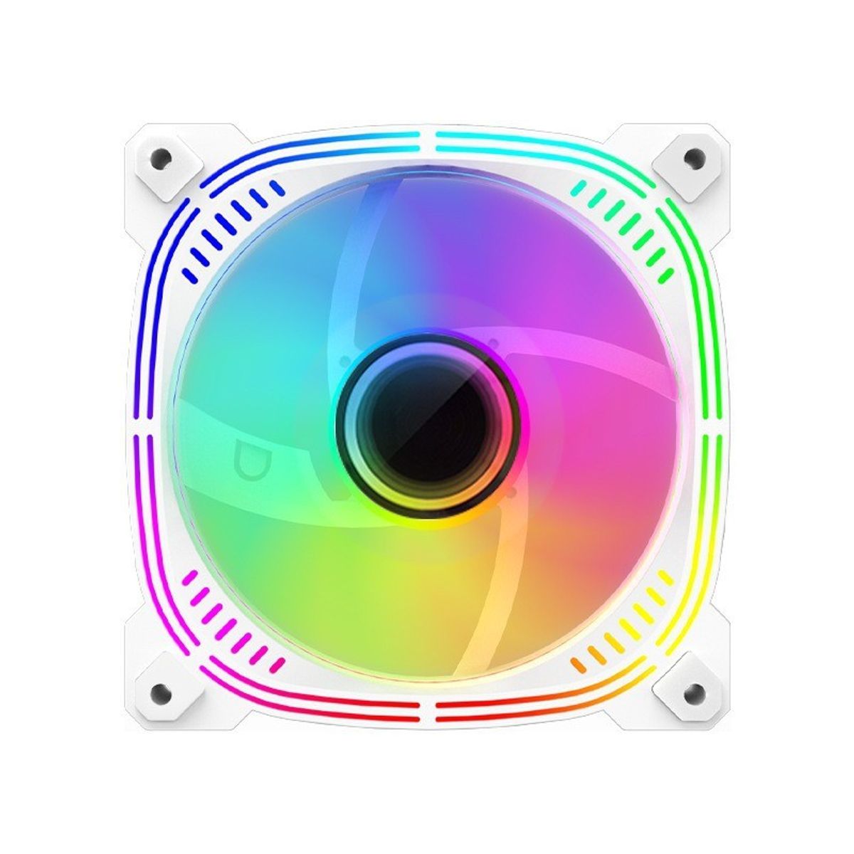 GENERICO - Ventilador 12 cm - Aurion ARGB -  25.2-47.86 CFM - 1200 RPM