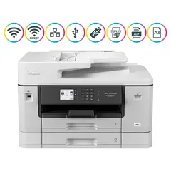 BROTHER - Impresora Multifuncional A3 Adf Duplex MFCJ6740DW