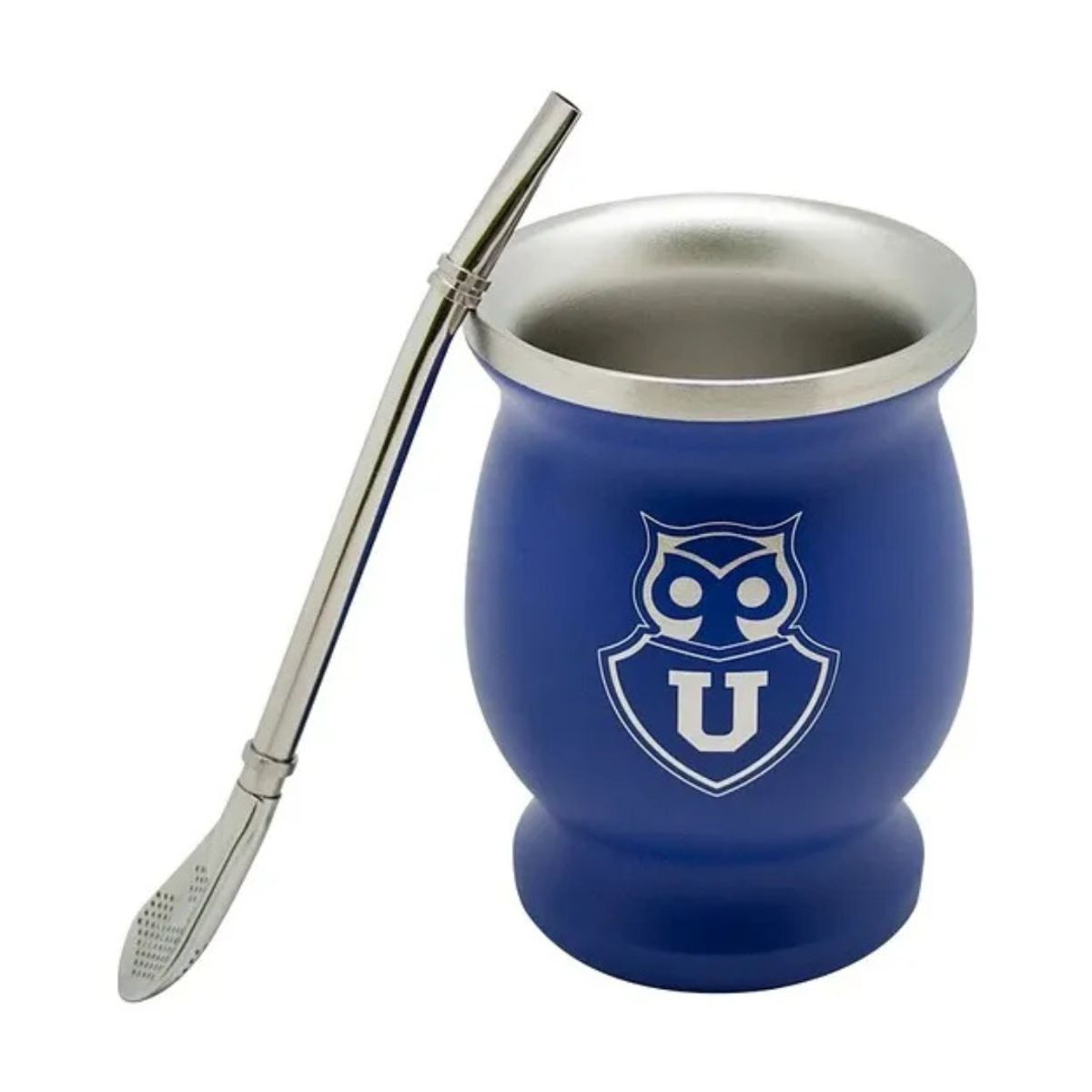 U DE CHILE - Mate U De Chile + Bombilla 200 Ml