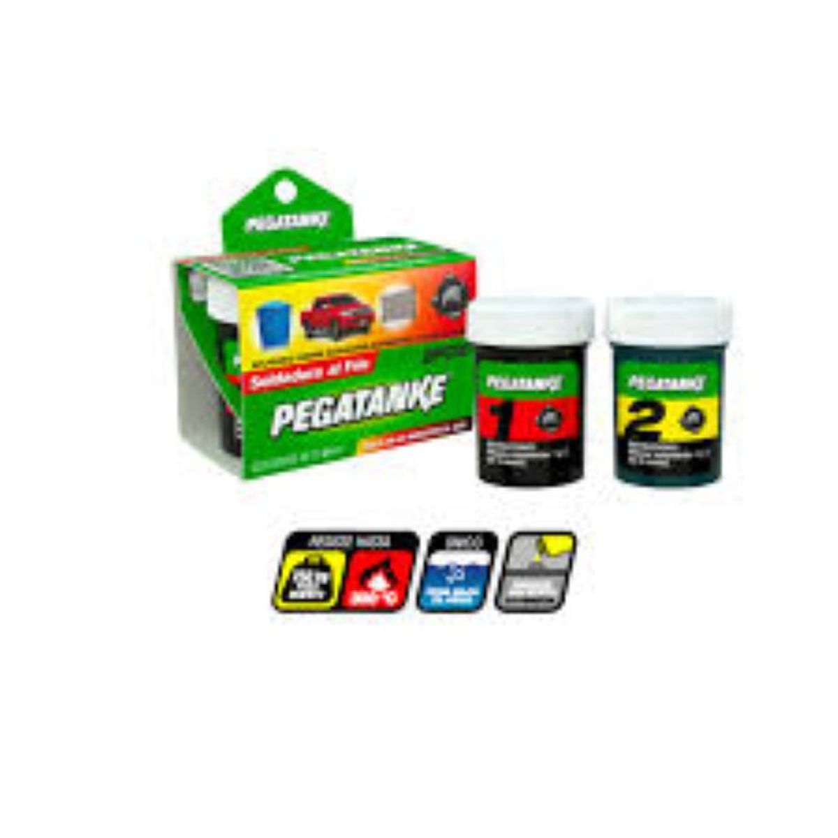 PEGATANKE - Pegamento Pegatanke Negro Soporta Hasta 300°c