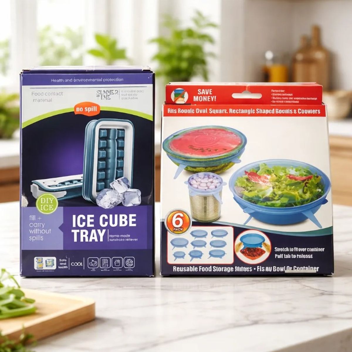 OEM - Pack Hielera Portátil Y Tapas De Silicona Ajustables