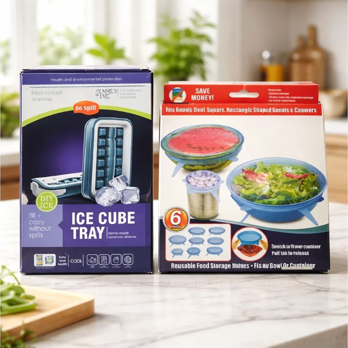 OEM - Pack Hielera Portátil Y Tapas De Silicona Ajustables