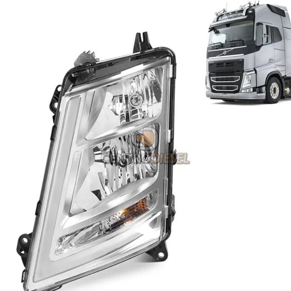 GENERICO - PAR OPTICOS CAMION VOLVO SERIE 4 FM FH