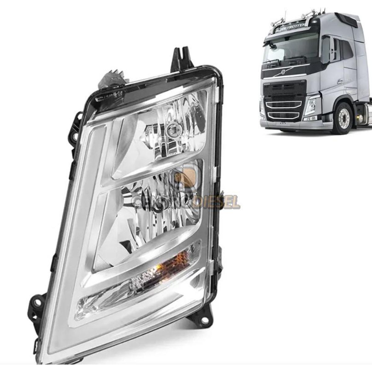 GENERICO - PAR OPTICOS CAMION VOLVO SERIE 4 FM FH