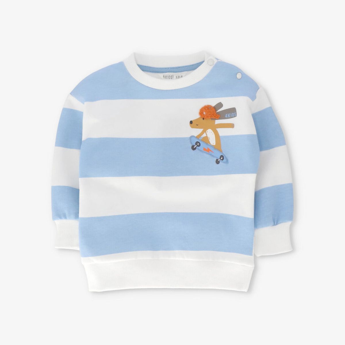 4KIDS - Polerón bebé skate celeste 4 Kids