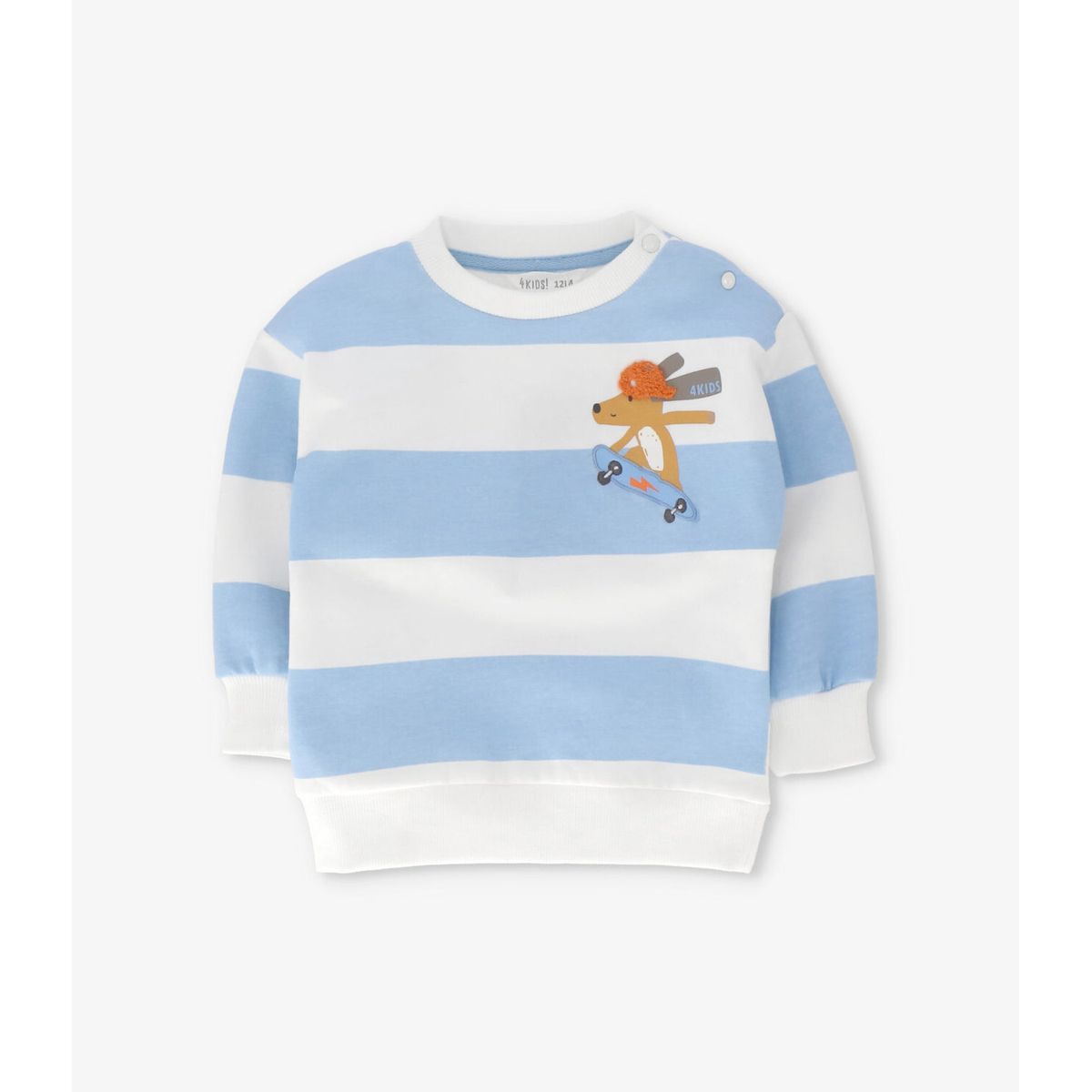 4KIDS - Polerón bebé skate celeste 4 Kids