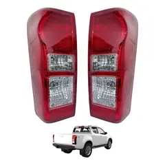 GENERICO - PAR FAROLES TRASEROS CHEVROLET DMAX 2015-2020