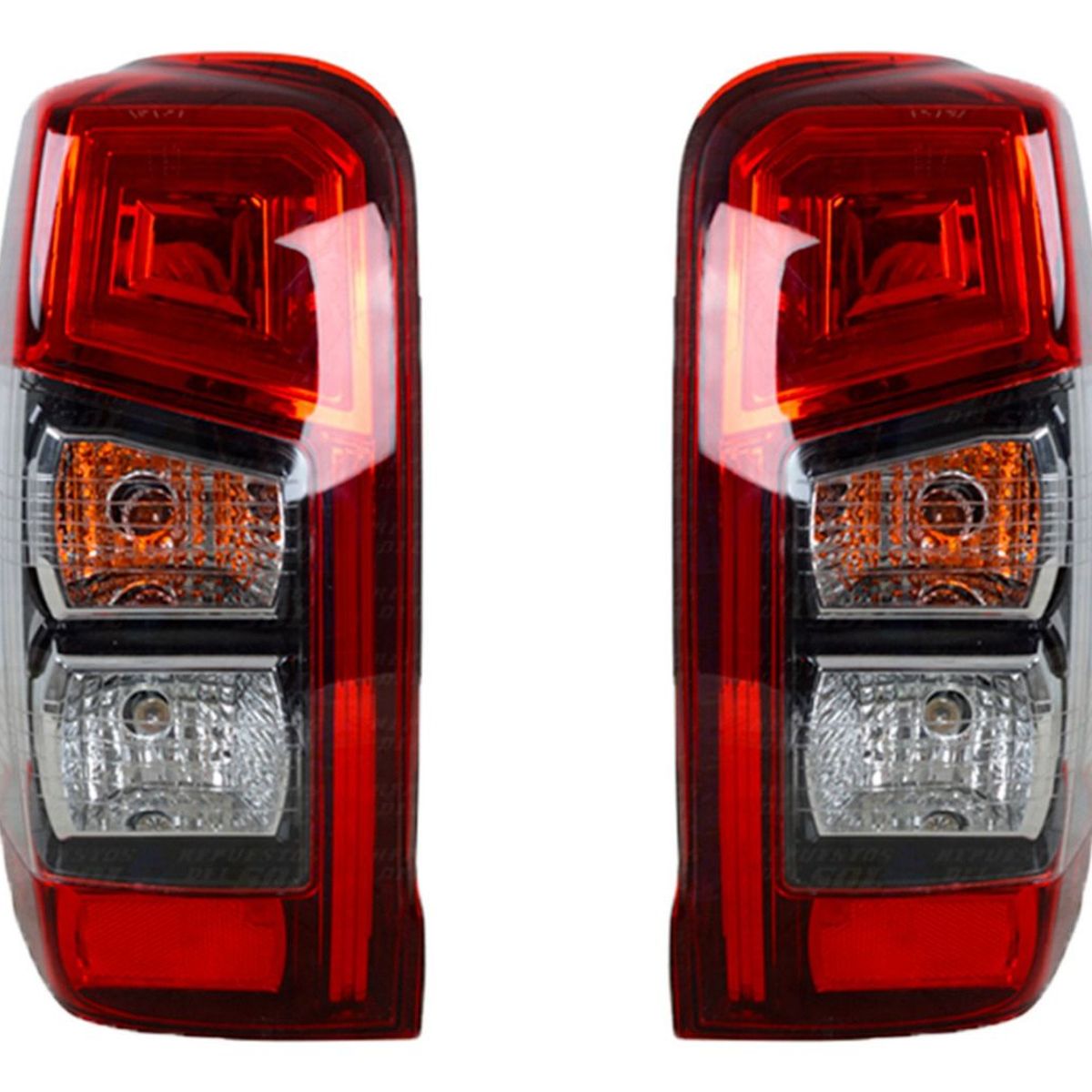 GENERICO - PAR FAROLES TRASEROS MITSUBISHI L200 2019-2021