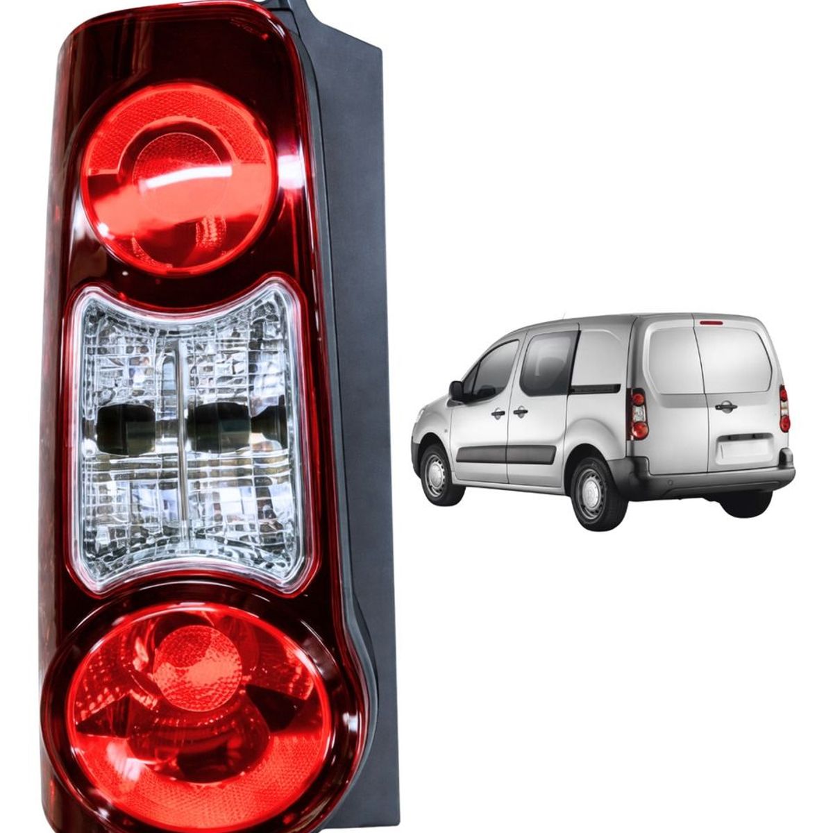 GENERICO - PAR FAROLES TRASEROS BERLINGO PARTNER 2015-2017