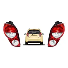 GENERICO - PAR FAROLES TRASEROS CHEVROLET SPARK 2013-2017