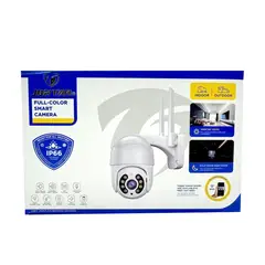 GENERICO - Cámara De Seguridad Domo Exterior Wifi Jortan 360° Full Hd Blanco