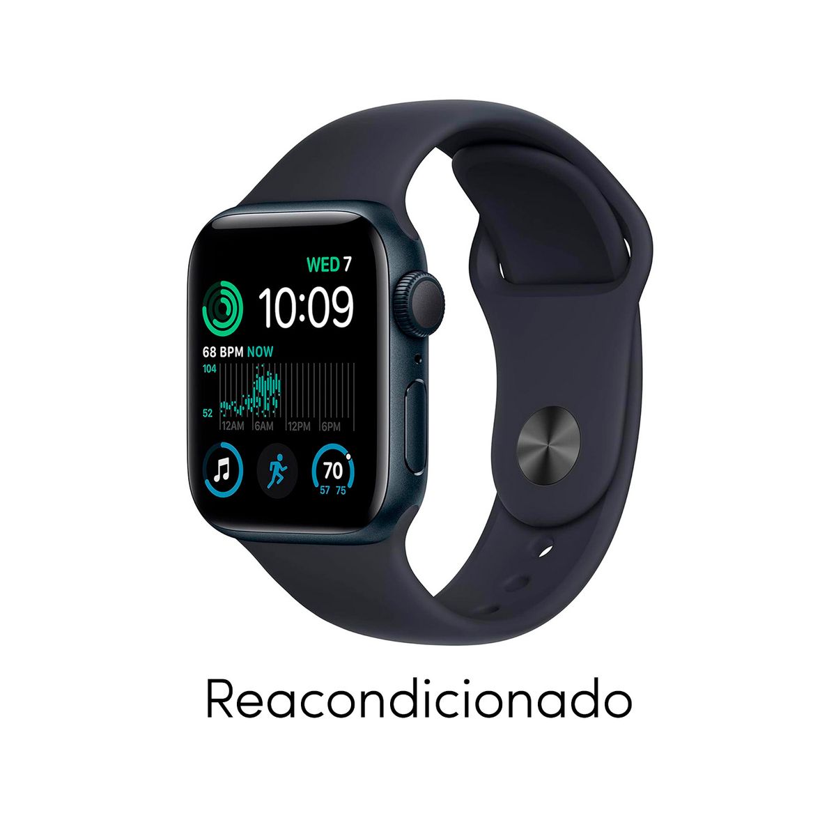 APPLE - Apple Watch SE GPS 2da Gen 40mm Caja Aluminio Midnight