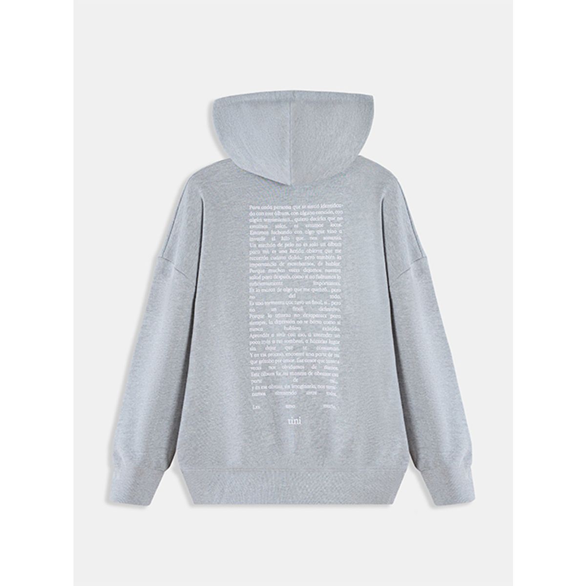 UNDER ARMOUR - Polerón con capucha TINI Unisex Gris - FUTTTURA UNDER ARMOUR