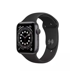 APPLE - Watch Series 6 40mm GPS + Celular Caja Titanio Correa Negra