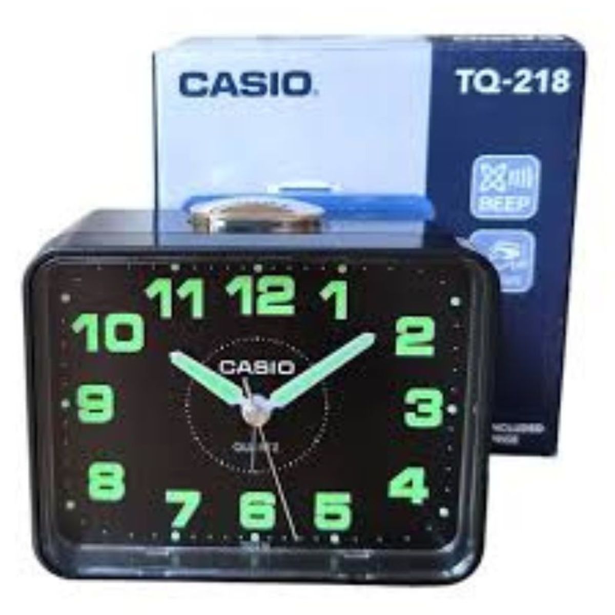 CASIO - Reloj Despertador Casio Unisex TQ-218-1