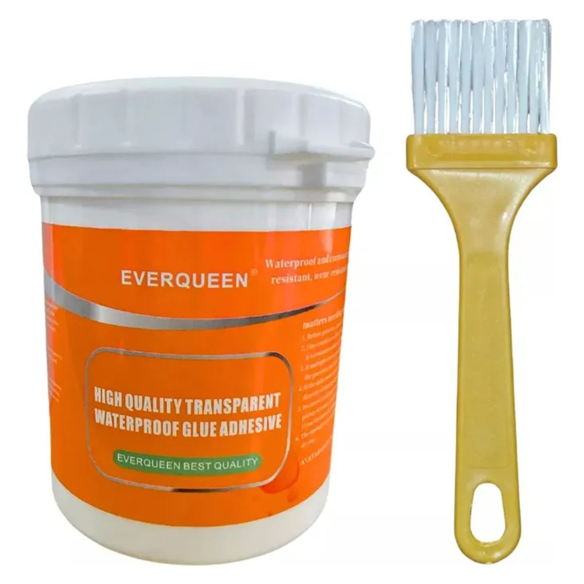 GENERICO - Sellador Adhesivo Impermeable Transparente Tapa Gotera 300g