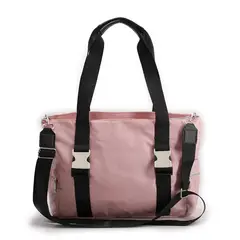GENERICO - Cartera bolso Tote bag porta notebook con broche metálico