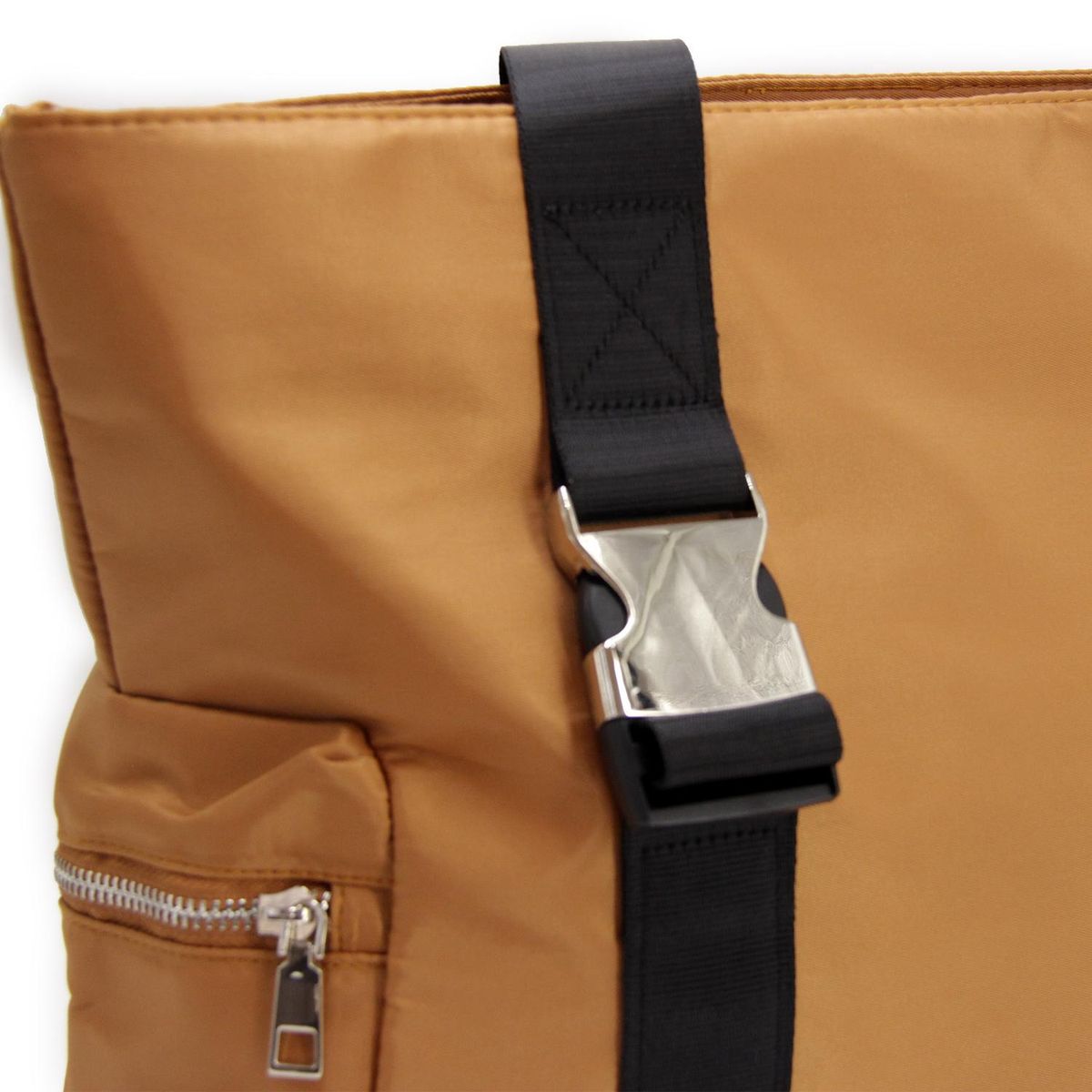 GENERICO - Cartera bolso Tote bag porta notebook con broche metálico
