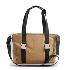 GENERICO - Cartera bolso Tote bag porta notebook con broche metálico