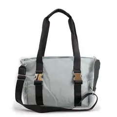GENERICO - Cartera bolso Tote bag porta notebook con broche metálico