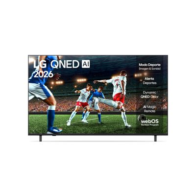 Lg Tv 75 Qned Ai 4K Fútbol A Nivel Espectacular 75Qned73Asc