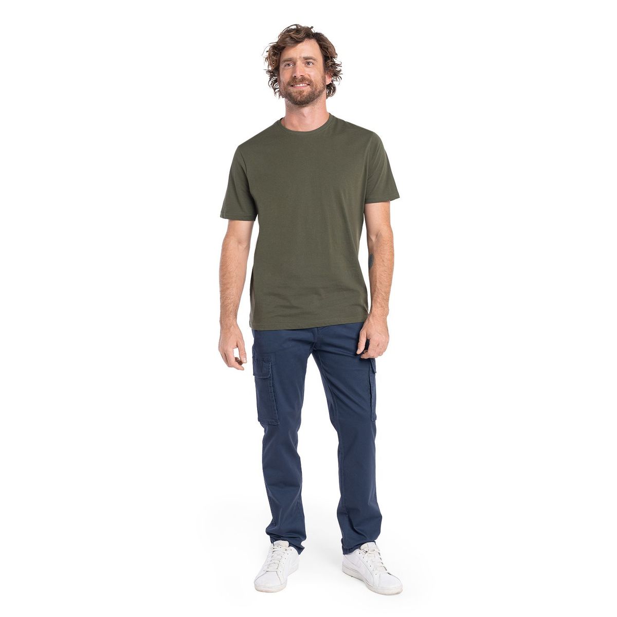 POTROS - POLERA MANGA CORTA BASICA CUELLO REDONDO VALENCIA