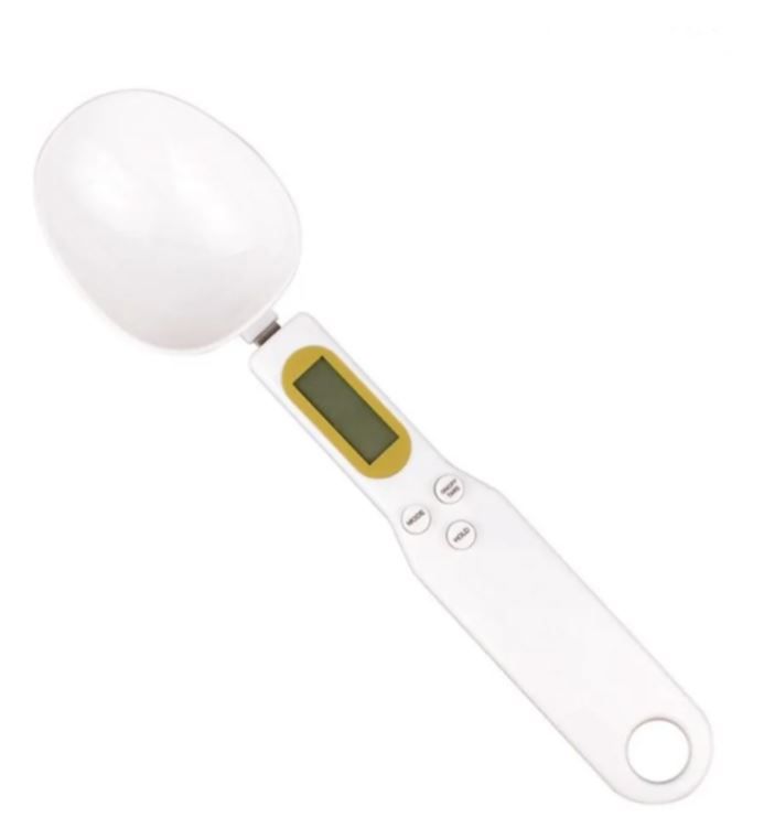OEM Pesa Cuchara Digital 500 Grs Hasta 500 Grs Blanco