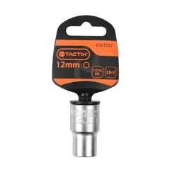 TACTIX - DADO METRICO TOMA 1/2 HAXAGONO DE 12 MM