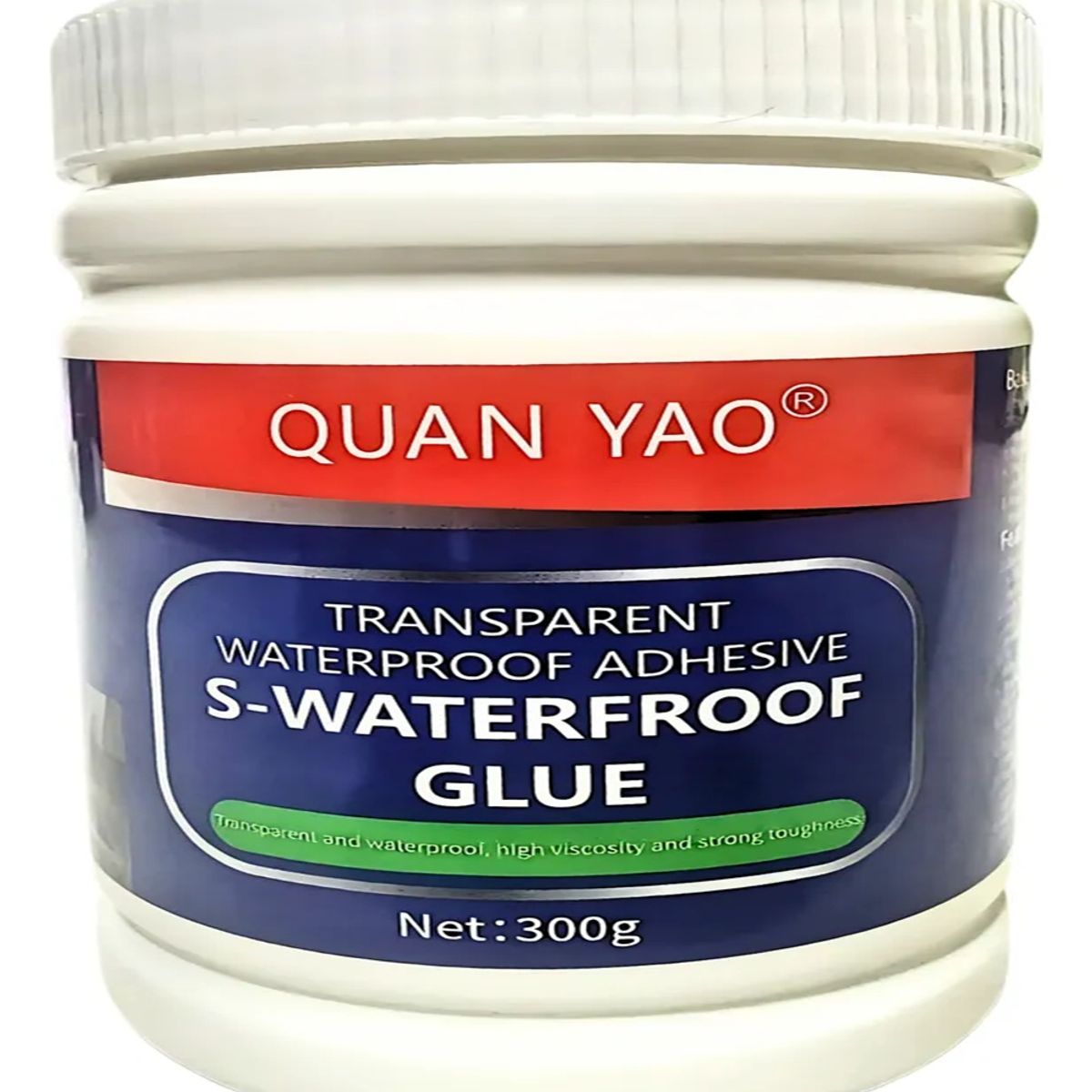 GENERICO - Sellador Adhesivo Impermeable Transparente Tapa Gotera 300g