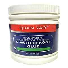 GENERICO - Sellador Adhesivo Impermeable Transparente Tapa Gotera 300g