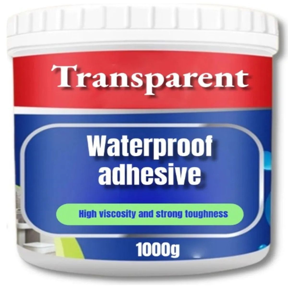 GENERICO - Sellador Adhesivo Impermeable Transparente Tapa Gotera 1 Kl