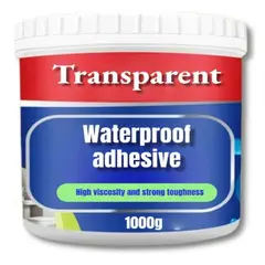 GENERICO - Sellador Adhesivo Impermeable Transparente Tapa Gotera 1 Kl