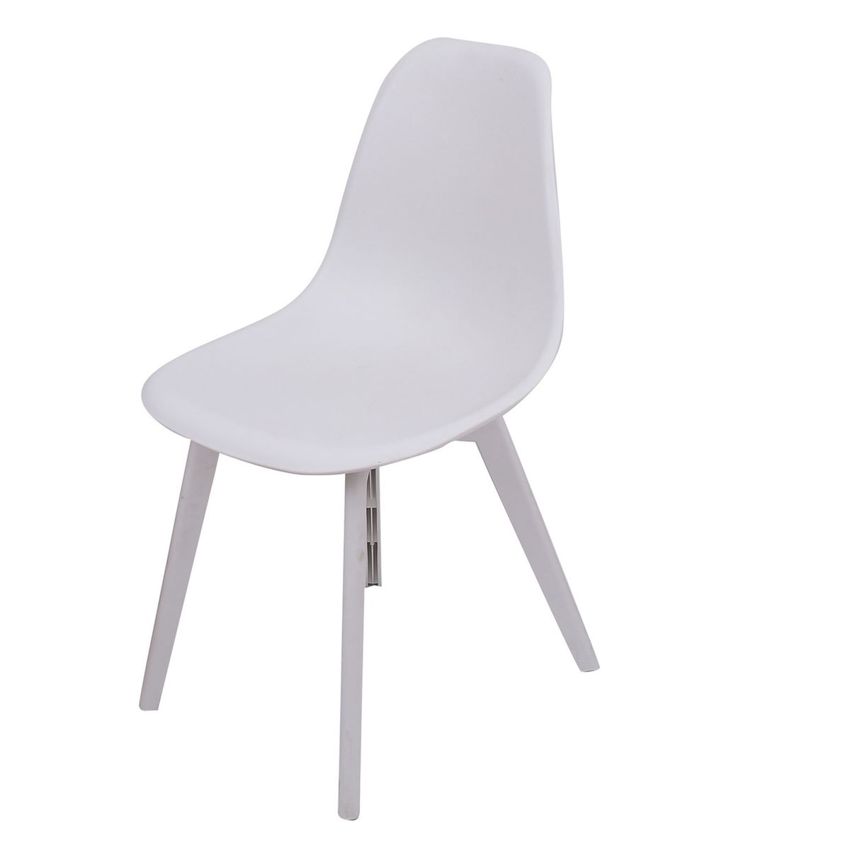 SOHOGAR - Silla eames minimalista blanca
