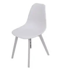SOHOGAR - Silla eames minimalista blanca