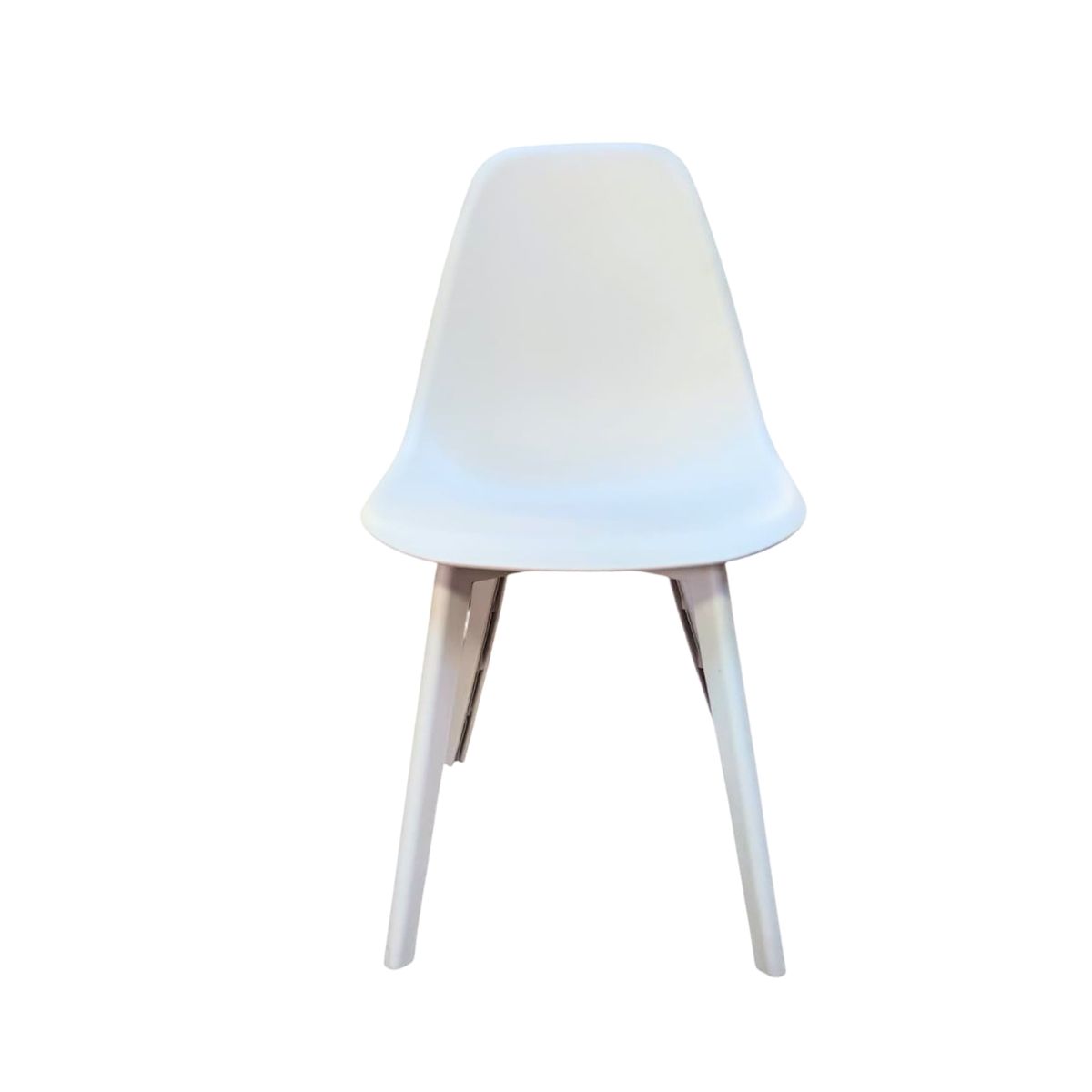 SOHOGAR - Silla eames minimalista blanca