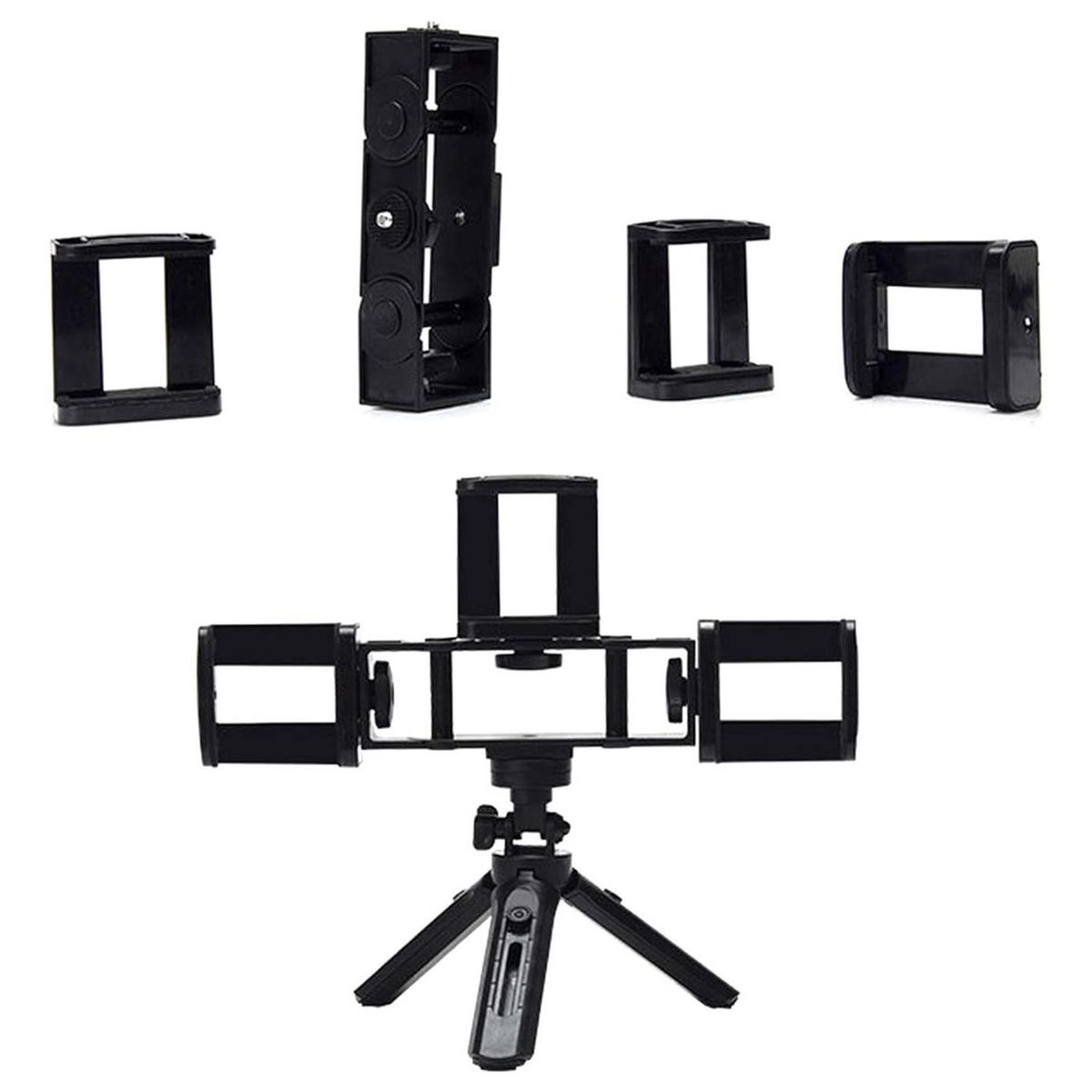 IMPORTCLICK - Soporte Celular Multi Clip 3 En 1 Streaming