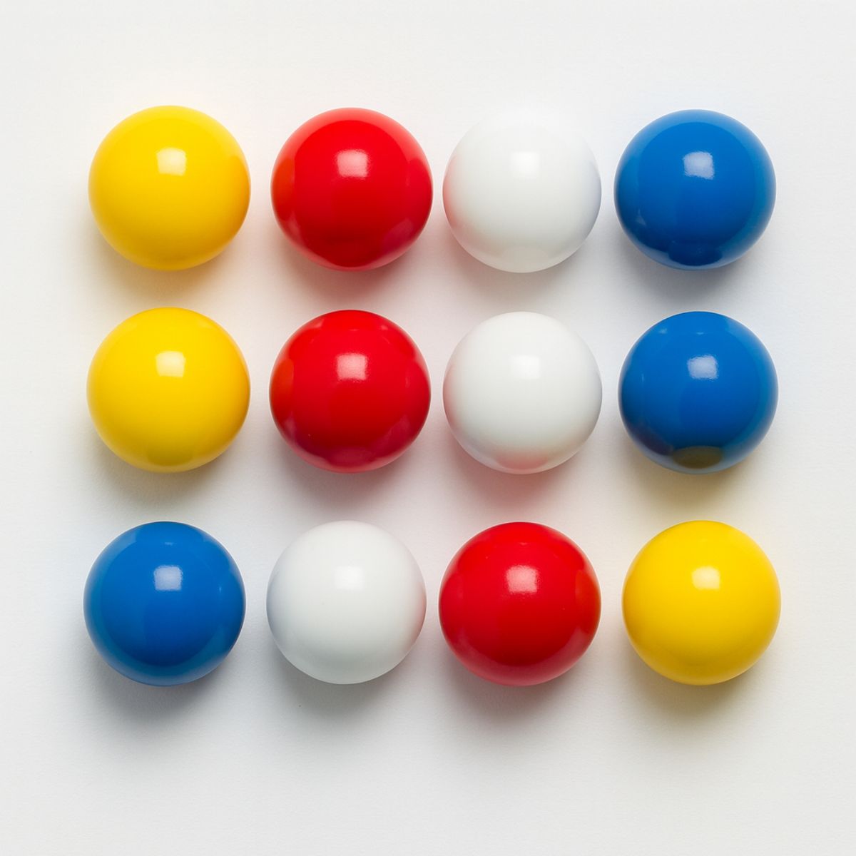 GENERICO - Pack 12 Pelotas Taca Taca - Fútbol De Mesa - Tacataca