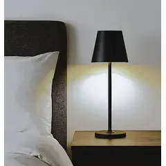 MEGABRIGHT - LAMPARA RECARGABLE NEGRO TACTIL