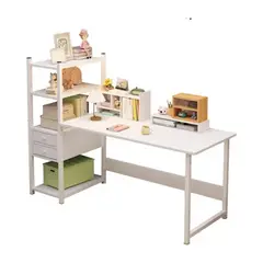 IMPORTCLICK - Organizador Escritorio Mesa 2 Cajones 1,05x40x1,1 MTS Blanco