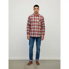 LIKE SHOP - Camisa Leñadora A Cuadros Hombre Juvenil Invierno A1770