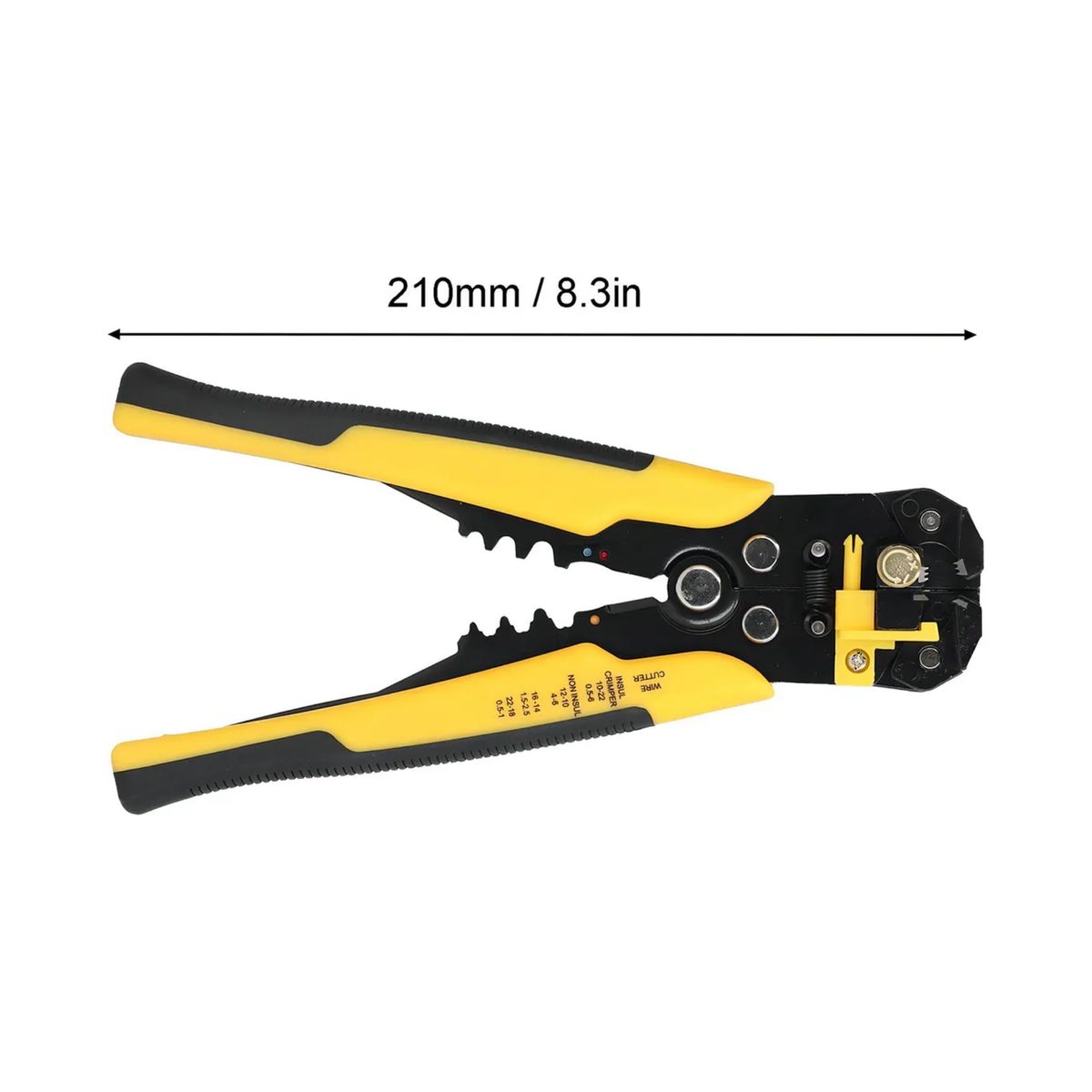 IMPORTCLICK - Alicate Pela Cable Cortacable Crimpeadora Prensa Pinza